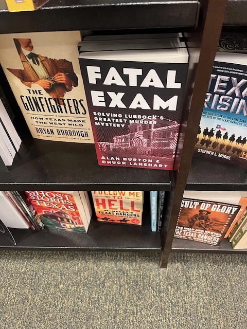 Fatal Exam in the True Crime section in the bookstore